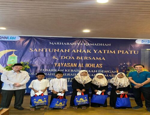 Pemberian Santunan, Doa, dan Ifthar Bersama Anak-anak Yatim Piatu Al Ikhlas, Kota Bekasi