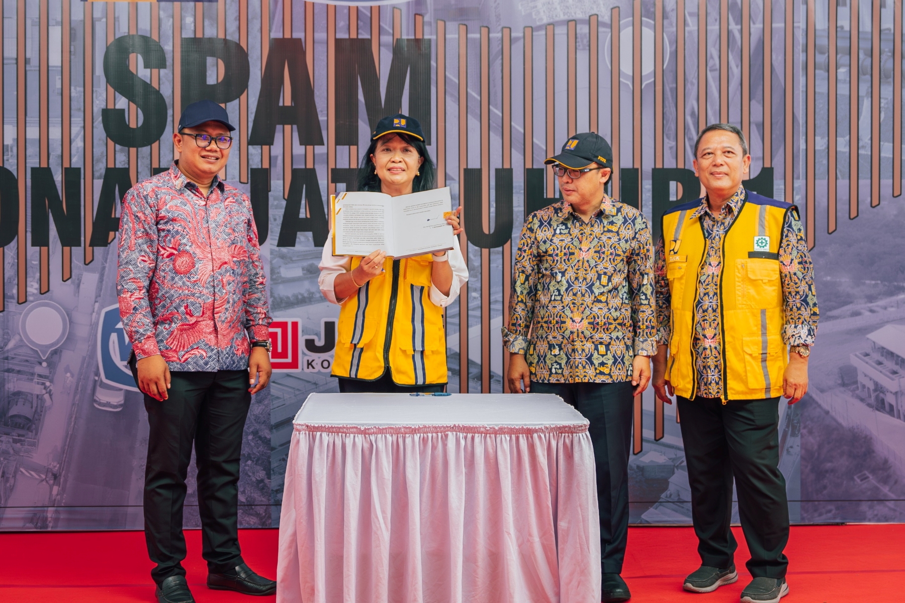 Acara Commercial Operation Date SPAM Jatiluhur Regional I.