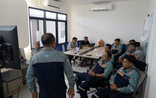 Sosialisasi kebijakan Sistem Manajemen K3L (SMK3L), Sistem Work Accident (SWA), serta penerapan Golden Rules