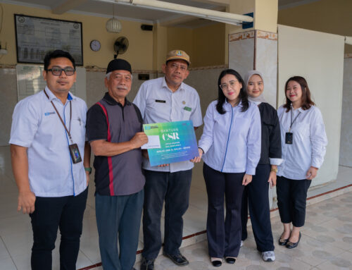 WTJJ Berbagi Kebahagiaan Idul Adha Bersama Warga Sekitar IPA Bekasi